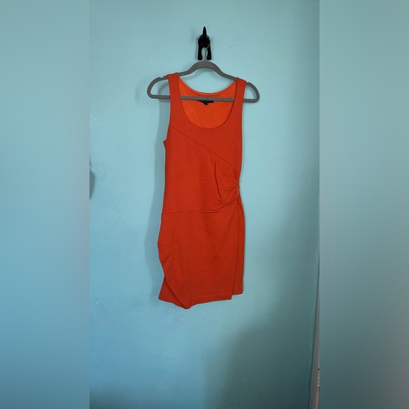Cynthia Steffe Orange Cocktail Dress Size 6 - Picture 2 of 4